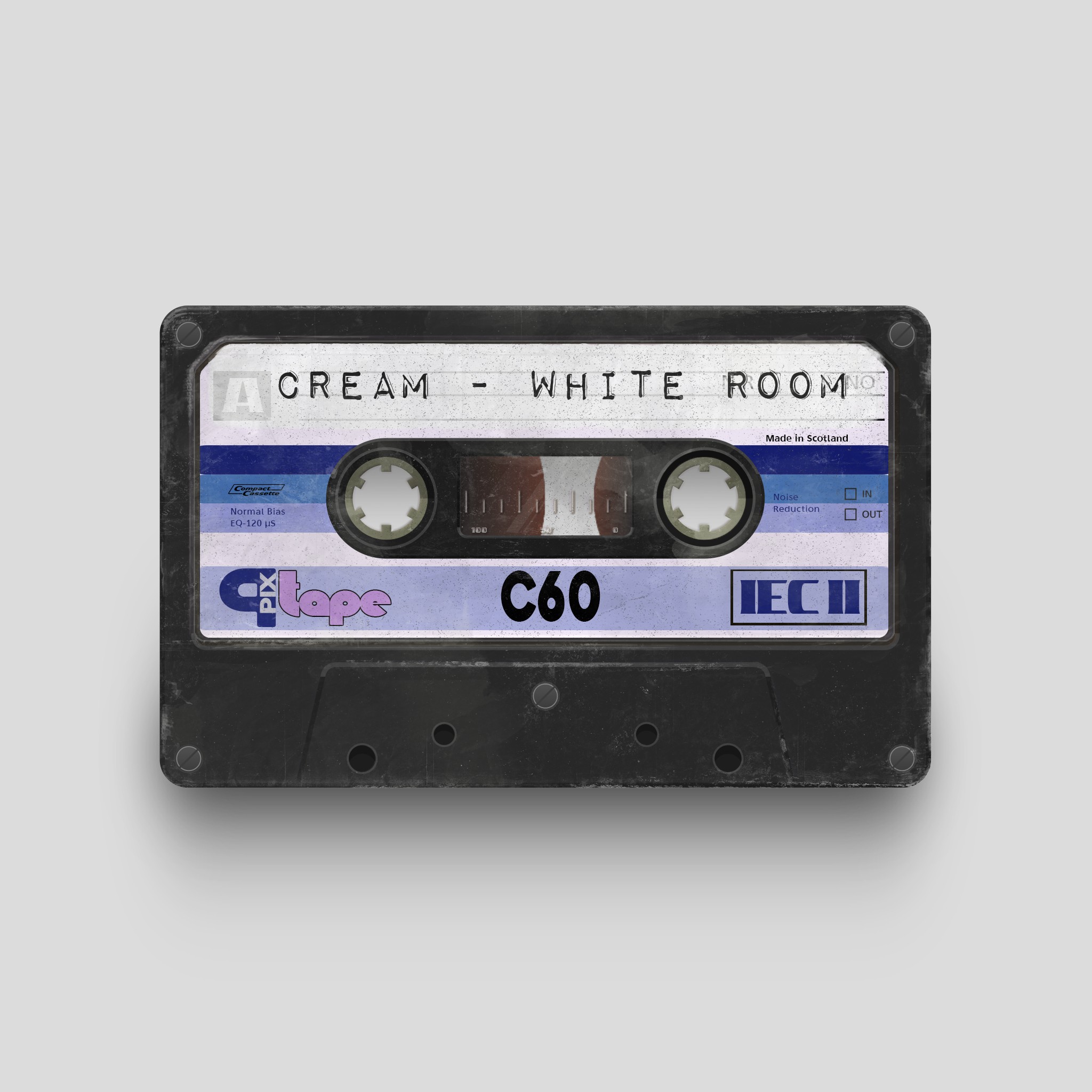 PixTape 1438 Cream White Room NFT on SolSea